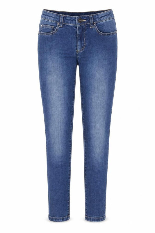 Mayoral Girls Blue Skinny Jeans 12 Years Cotton Blend Slim Fit
