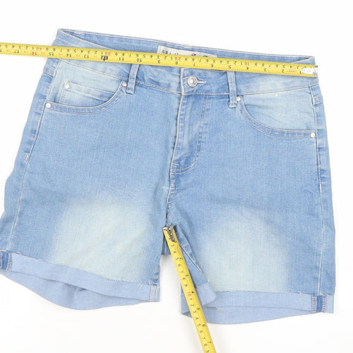 Bonnie Co Women’s Blue Denim Bermuda Shorts Size 10 Regular Fit