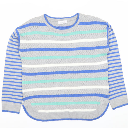 Marks and Spencer Women’s Multicoloured Striped Jumper UK 14