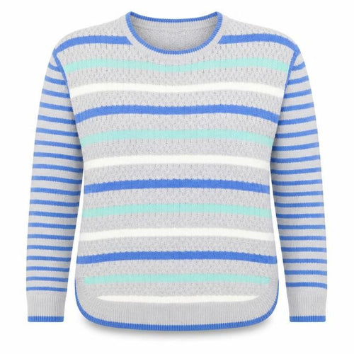 Marks and Spencer Women’s Multicoloured Striped Jumper UK 14