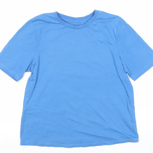 Boden Men's Blue Cotton Crew Neck Short Sleeve T-Shirt Size S