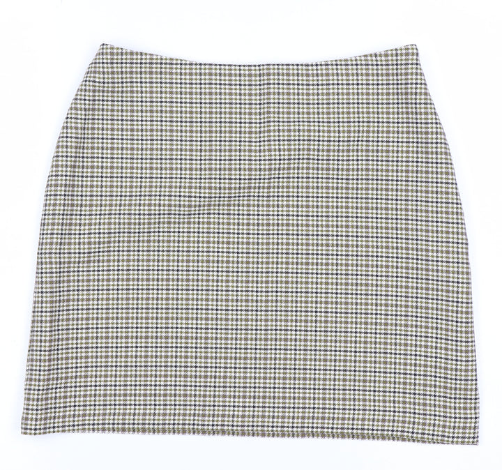 Hennes Collection H&M Women’s Multicoloured Check Pencil Skirt Size 8