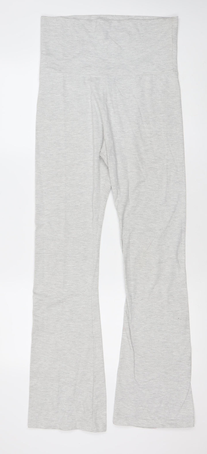 Stradivarius Women’s Grey Leggings Slim Fit Size 8 Jersey Stretch