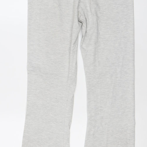 Stradivarius Women’s Grey Leggings Slim Fit Size 8 Jersey Stretch