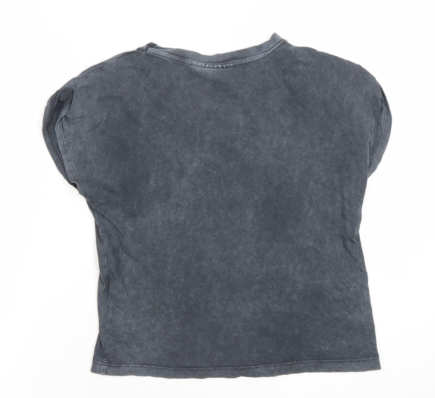 Zara Girls Black Barbie Graphic T-Shirt 9-10 Years Casual Summer Top