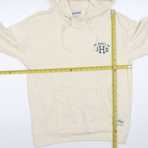 The Stronghold Women’s Beige Hoodie Medium Pullover Cotton