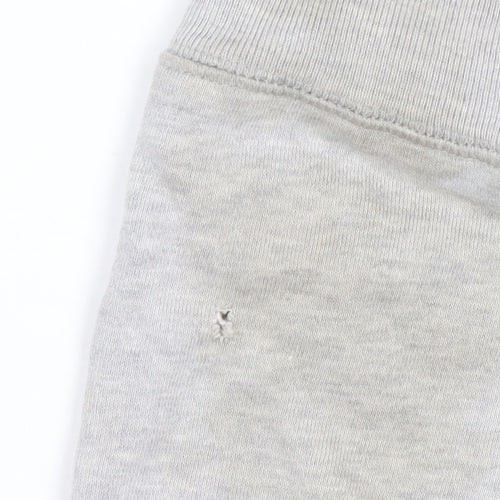 Old Navy Women’s Grey XL Quarter Zip Sweatshirt Cotton Blend