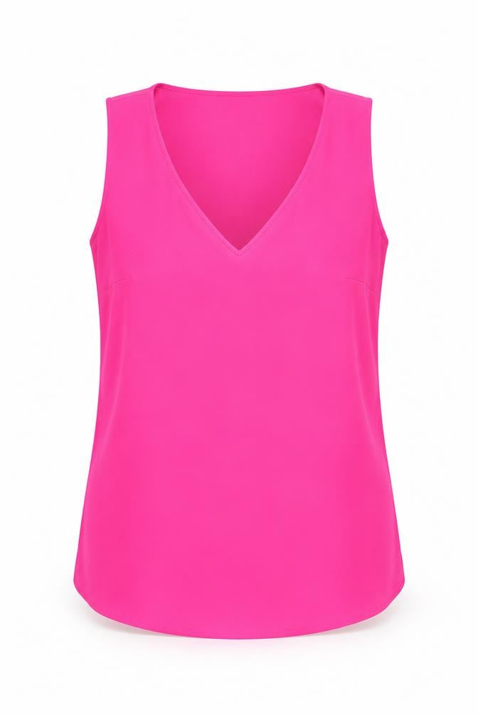 Oasis Womens Pink Sleeveless Scoop Neck Tank Top Size 10