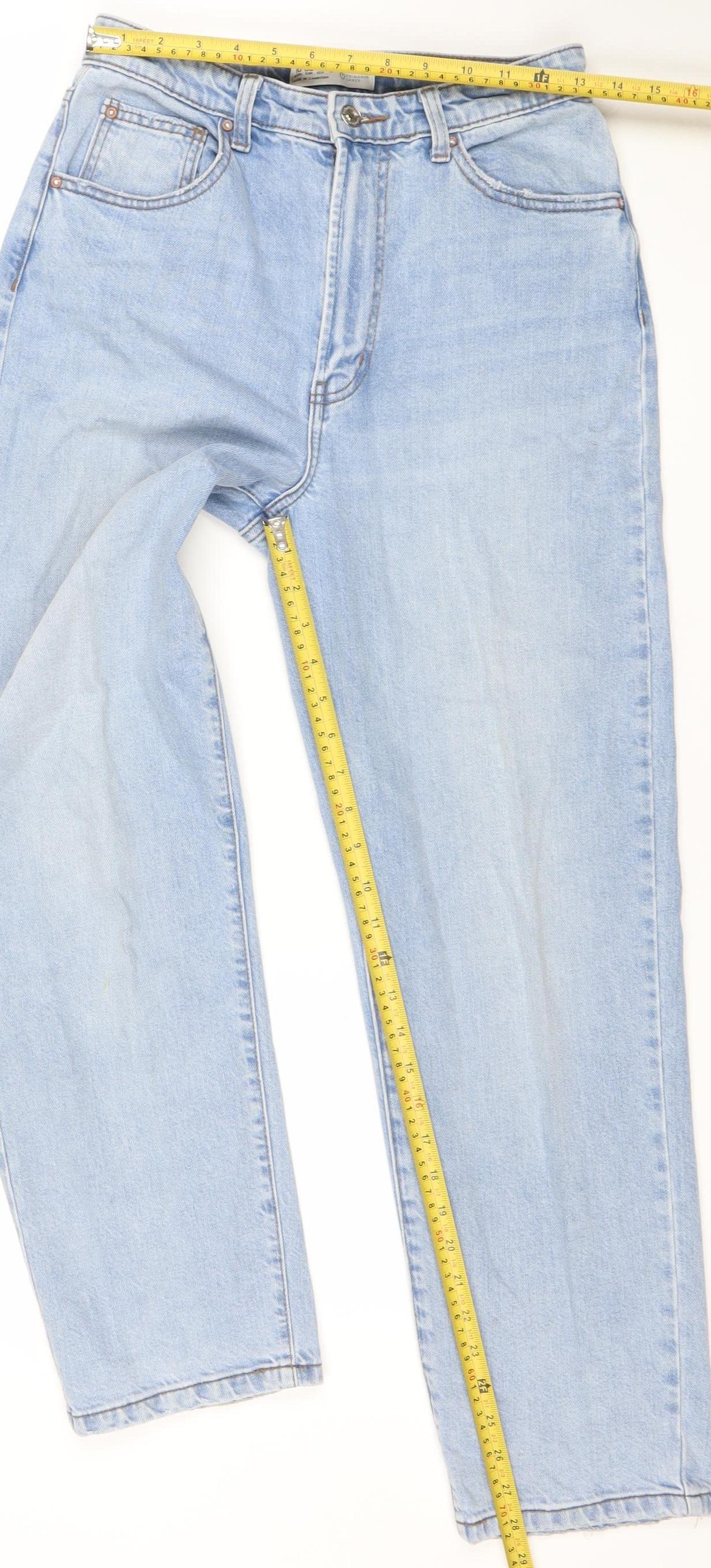Primark Women’s Blue Size 10 Straight Leg Denim Jeans
