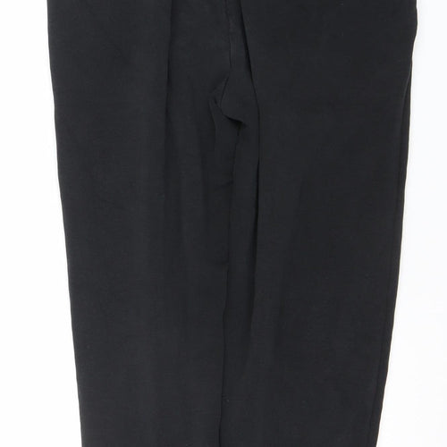 USA Pro Women Black Jogger Sweatpants Size M Cotton Blend