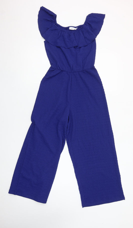 Name It Girls Blue Sleeveless Jumpsuit 9 Years Summer Outfit