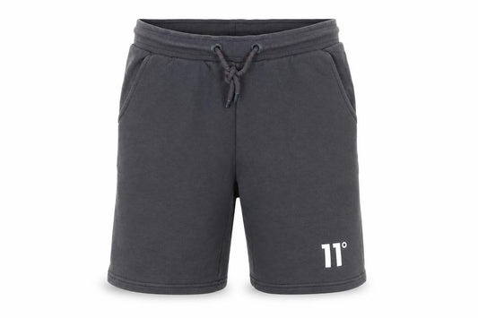 11 Degrees Boys Grey XS Sweat Shorts with Drawstring Waist & Pockets