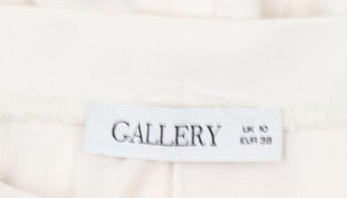 Gallery Women’s Ivory Long Straight Skirt Size 10 Lightweight