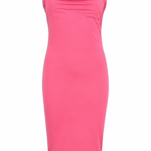 Missguided Women Pink Size 12 Midi Slip Dress Sleeveless Partywear