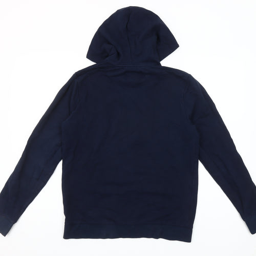 DFND Men’s Blue Pullover Hoodie Medium Hooded Sweatshirt