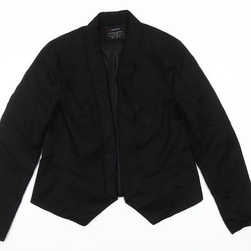 Street One Womens Black Size 16 Shawl Lapel Blazer Jacket