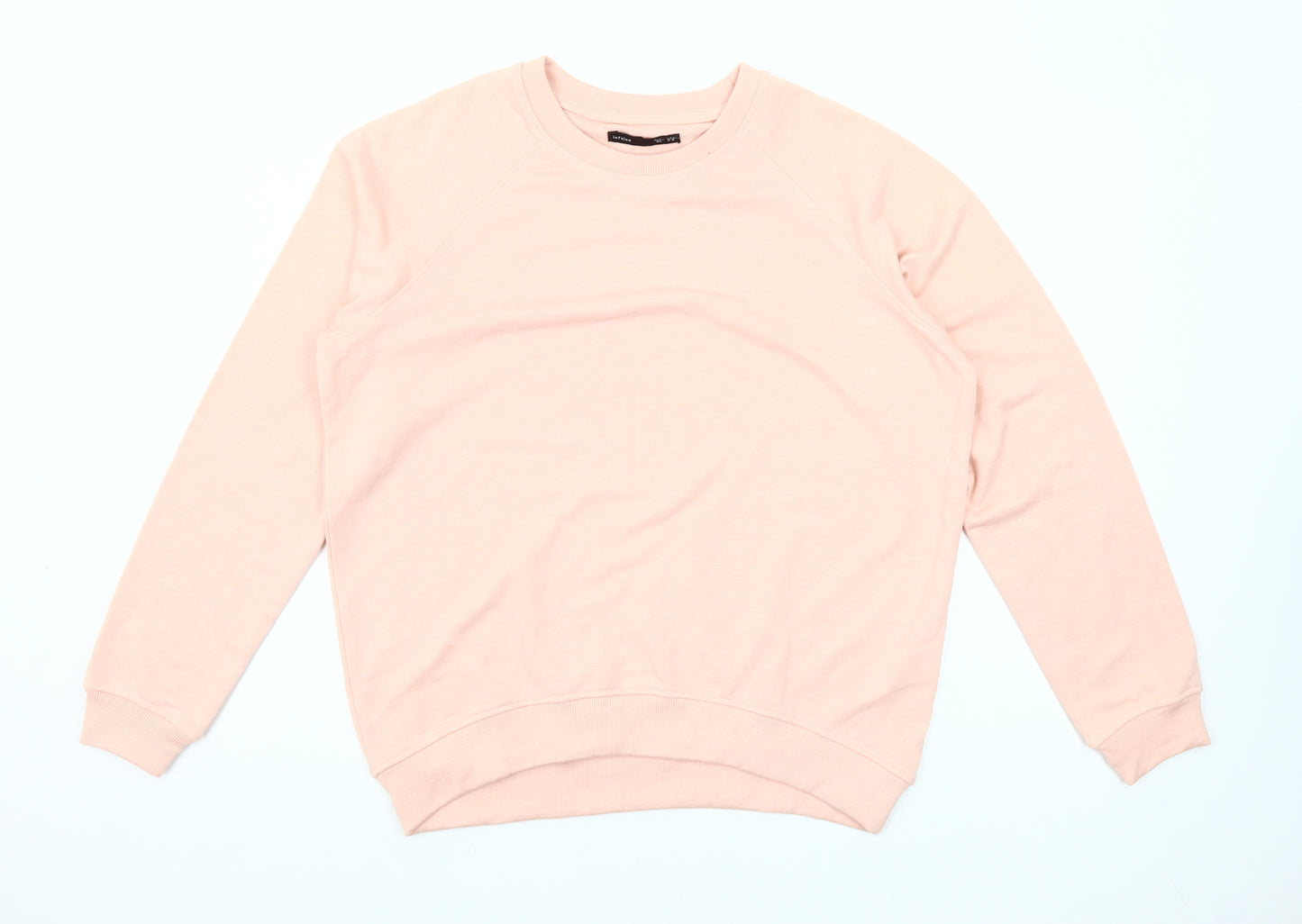 Lefties Women Pink Size 14 Pullover Sweatshirt Cotton Blend