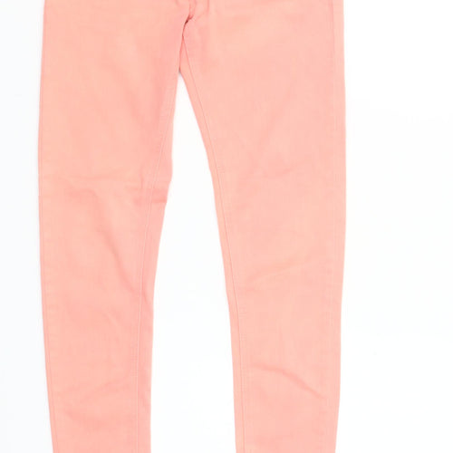 Toxik3 Women’s Pink Skinny Jeans Size 10 Slim Fit Stretch Denim
