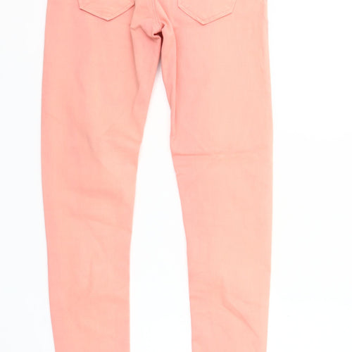 Toxik3 Women’s Pink Skinny Jeans Size 10 Slim Fit Stretch Denim