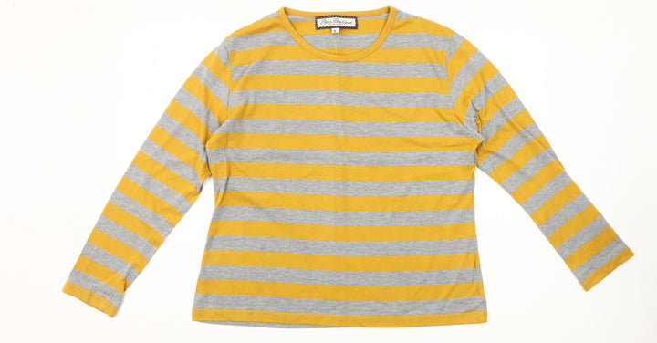 Paco Boutique Women’s Multicoloured XL Long Sleeve Striped T-Shirt