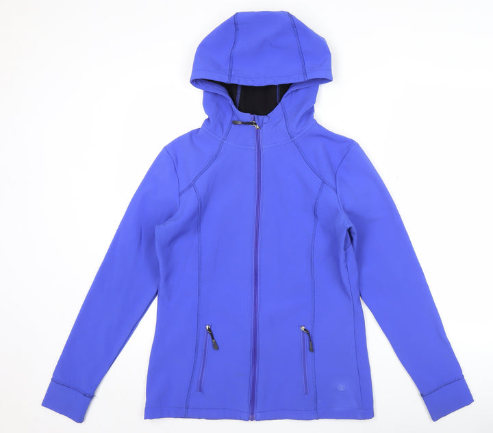 Dunnes Stores Women’s Blue Full Zip Hooded Jacket Size 12