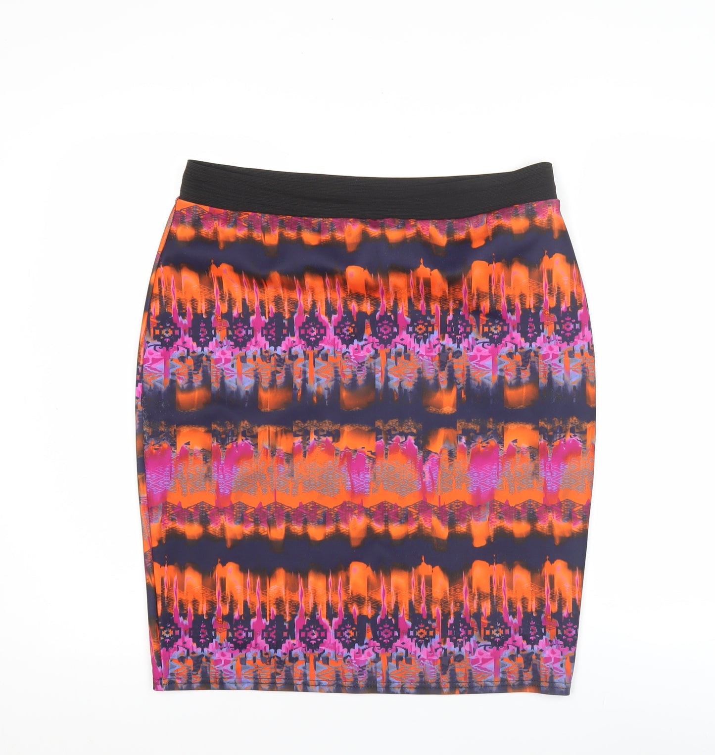 Savida Women’s Multicoloured Geometric Pencil Skirt Size L