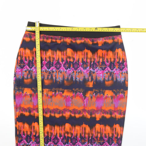 Savida Women’s Multicoloured Geometric Pencil Skirt Size L