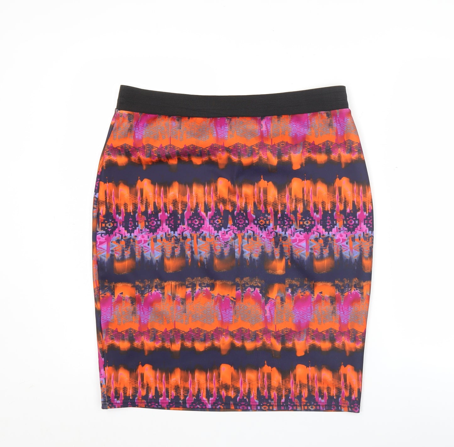 Savida Women’s Multicoloured Geometric Pencil Skirt Size L
