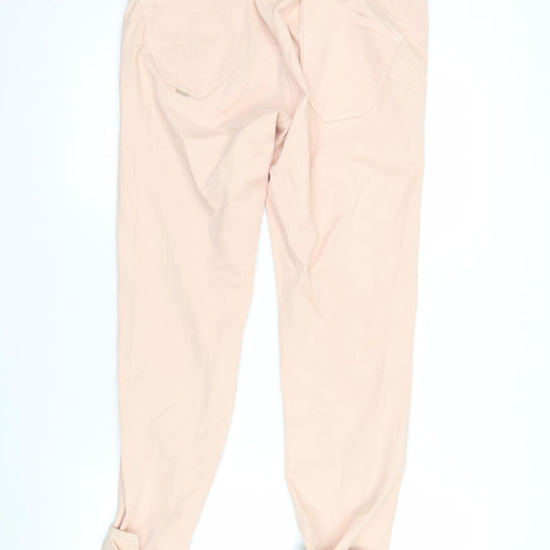 Salsa Womens Pink Skinny Jeans Size 12 Slim Fit Mid Rise