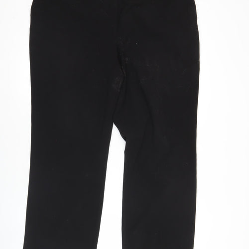 Dunnes Women’s Black Size 16 Straight Leg Work Trousers