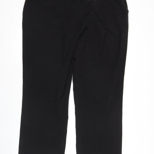 Dunnes Women’s Black Size 16 Straight Leg Work Trousers