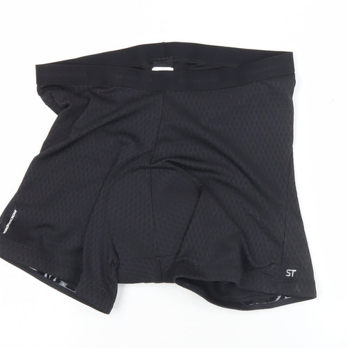 Decathlon Men’s Black XL Compression Cycling Shorts