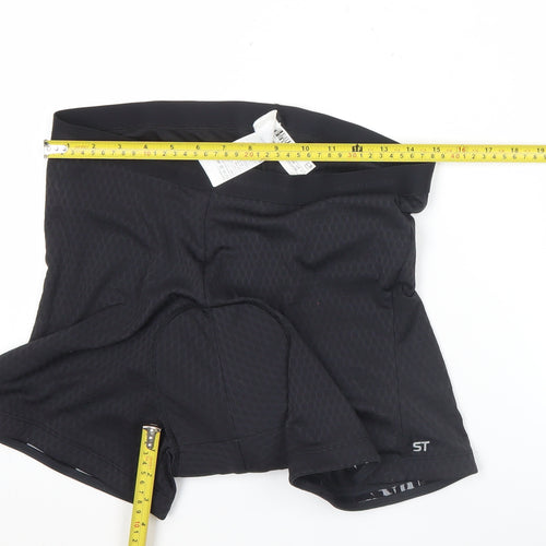 Decathlon Men’s Black XL Compression Cycling Shorts