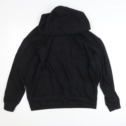 Nike Men's Black Pullover Hoodie S Regular Fit Fleece Sportswear