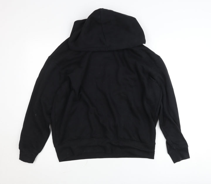 Nike Men's Black Pullover Hoodie S Regular Fit Fleece Sportswear