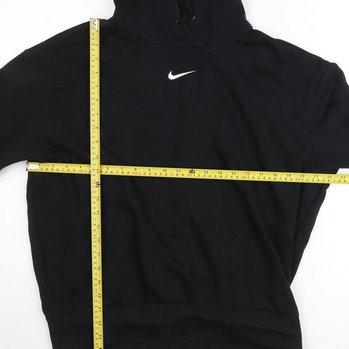 Nike Men's Black Pullover Hoodie S Regular Fit Fleece Sportswear