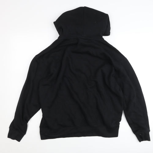 Nike Men's Black Pullover Hoodie S Regular Fit Fleece Sportswear