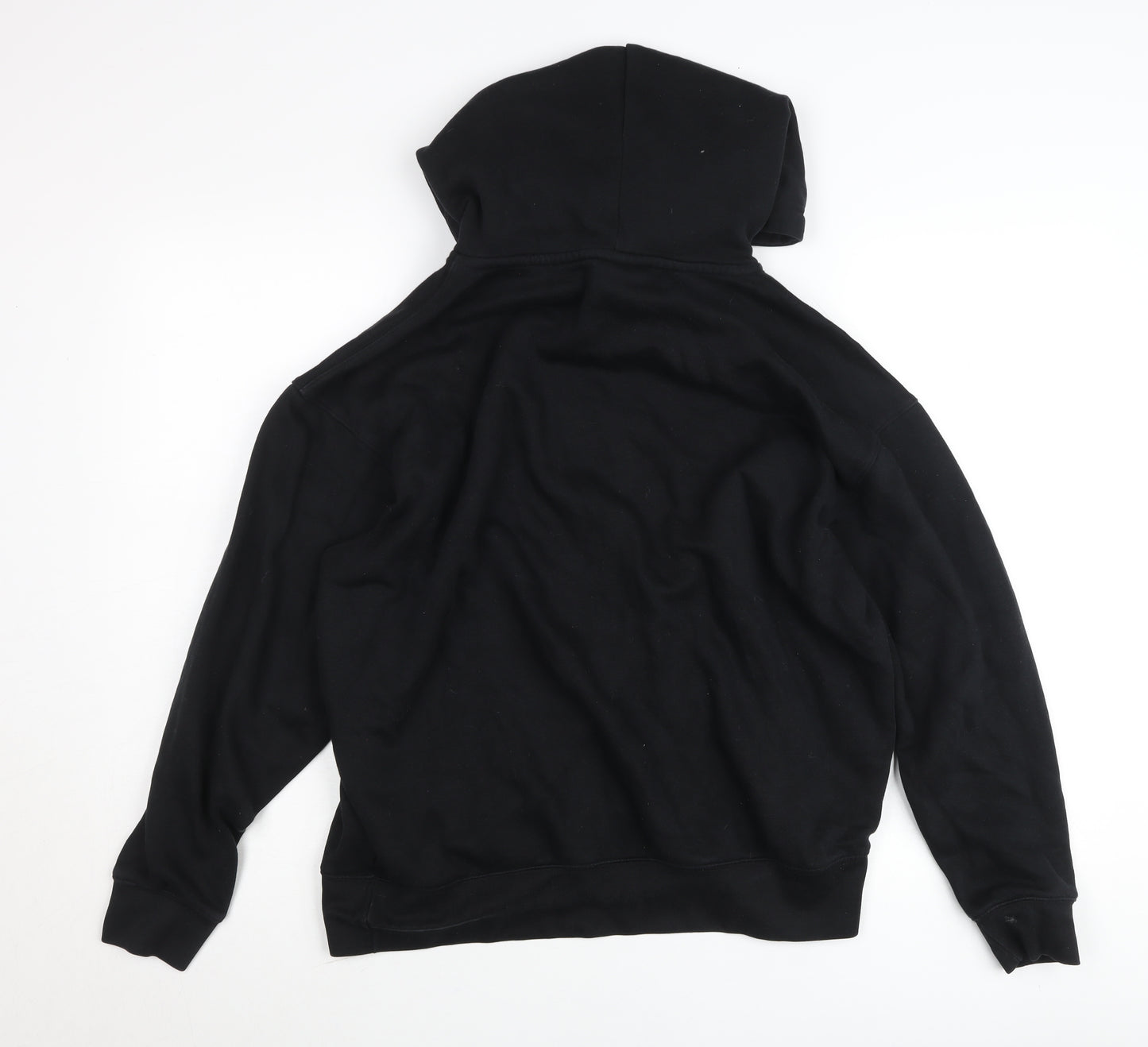Nike Men's Black Pullover Hoodie S Regular Fit Fleece Sportswear