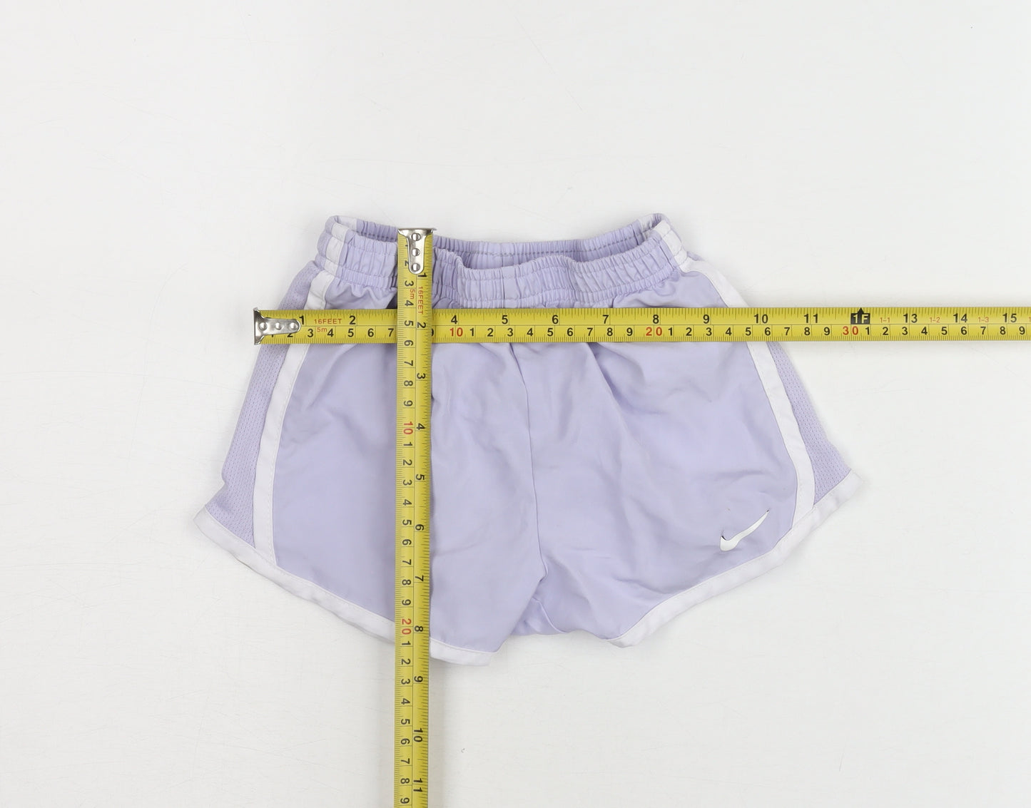 Nike Girls Purple Dri-FIT Active Shorts 2-3 Years Lightweight Sportswear