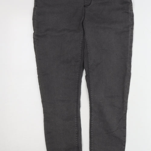 Dunnes Stores Womens Grey Size 10 Jegging Slim Fit Jeans
