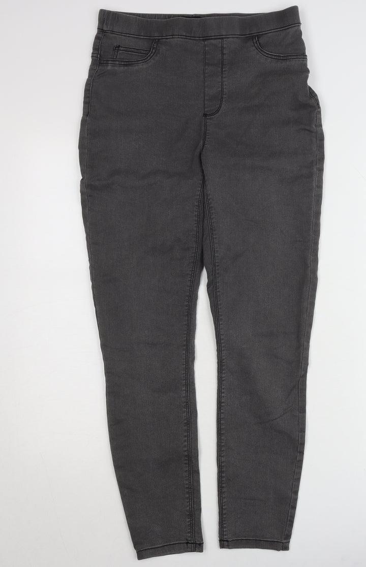 Dunnes Stores Womens Grey Size 10 Jegging Slim Fit Jeans