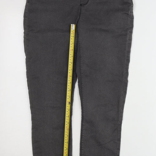 Dunnes Stores Womens Grey Size 10 Jegging Slim Fit Jeans