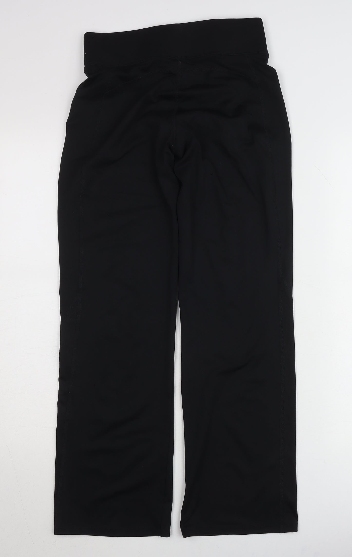 Dunnes Stores Womens Black Size 8 Regular Fit Stretch Leggings