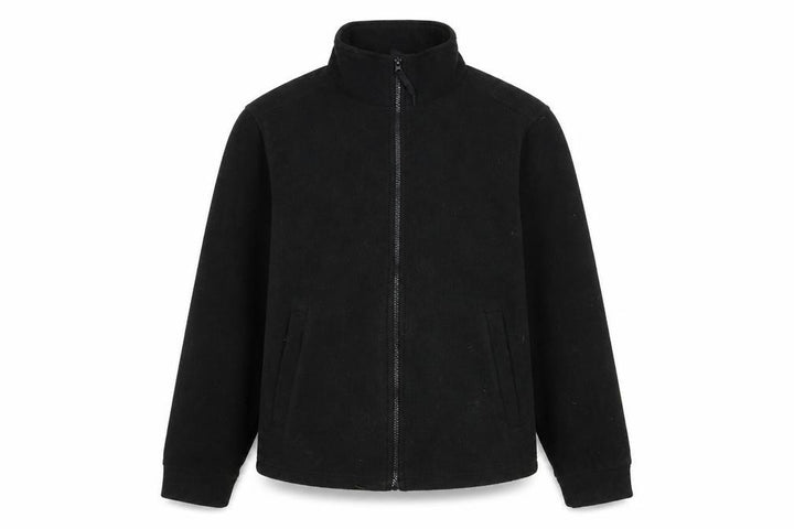 Regatta Mens Black Fleece Jacket M Full Zip Outdoor Casual