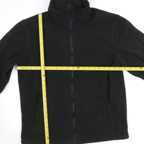 Regatta Mens Black Fleece Jacket M Full Zip Outdoor Casual