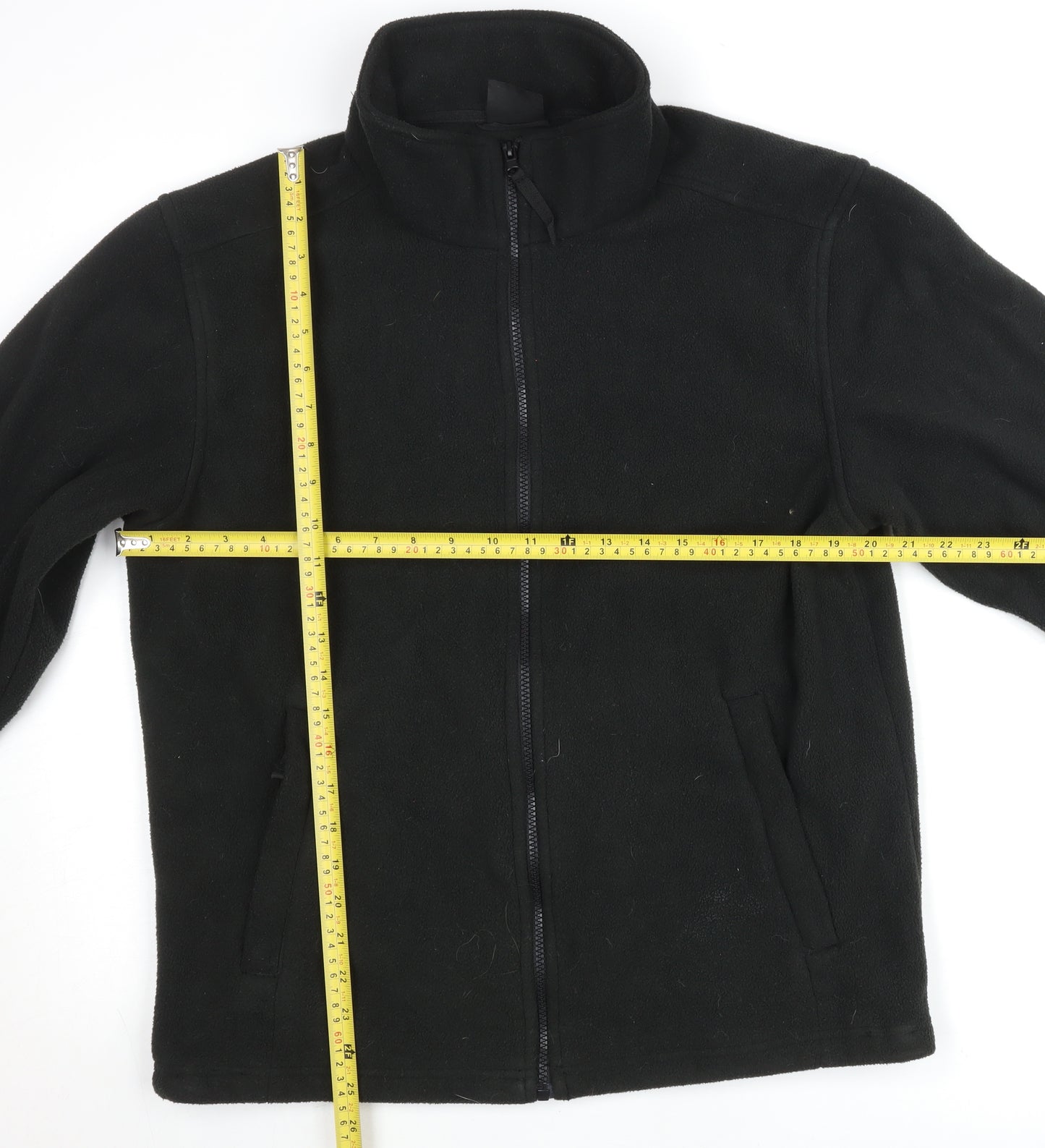 Regatta Mens Black Fleece Jacket M Full Zip Outdoor Casual