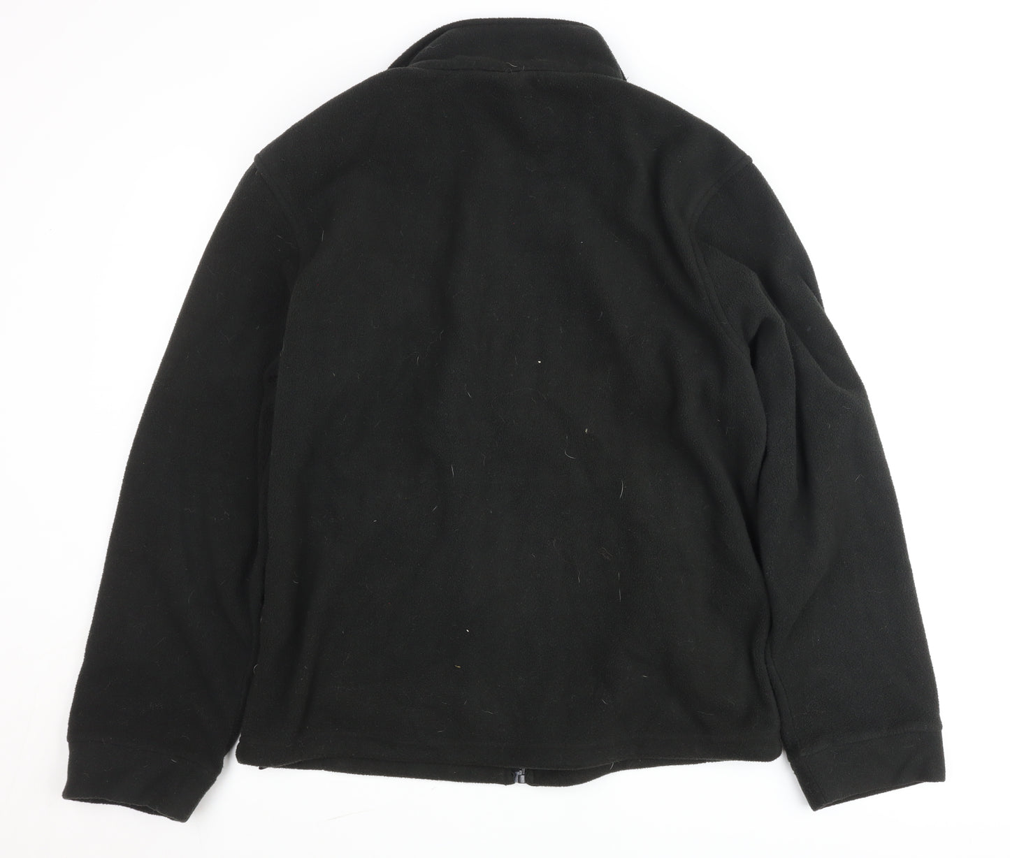 Regatta Mens Black Fleece Jacket M Full Zip Outdoor Casual