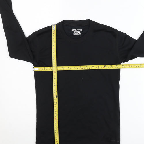Campri Boys Black Long Sleeve Sports Baselayer T-Shirt 11-12 Years