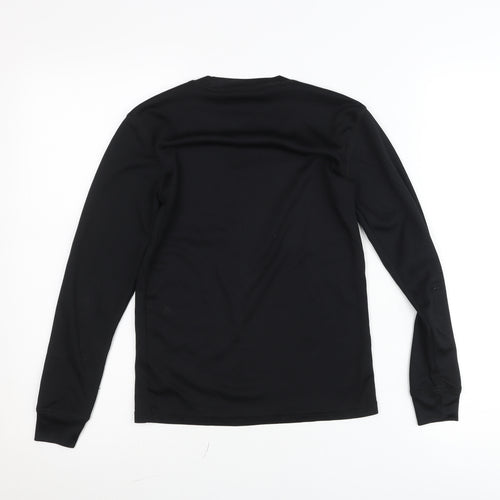 Campri Boys Black Long Sleeve Sports Baselayer T-Shirt 11-12 Years