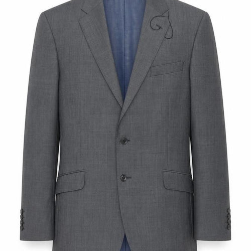 Marks & Spencer Men’s Grey Wool Suit Jacket 42L Classic Fit
